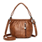 👜 60% OFF NOW! 💼 Pleated Bucket Leather Handbag – Soft Material, Adjustable Strap & Chic Casual Style ✨