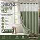 🛁✨50% OFF! 🚿🪟 Finally, a shower curtain that actually keeps water IN — no hooks, no leaks, waffle texture, bright & private. Over 12,658 bathrooms upgraded! ✨