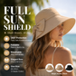 👒 50% OFF NOW! 🎀 Women's Bowknot Wide Brim Sun Hat – Foldable, Breathable & 360° Protection – Compact Travel Companion ☀️