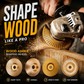 💰UP TO 50% OFF!⚙️Stop fighting with sandpaper — this shaping wheel carves, grinds, and shapes wood in seconds. Sharp, fast, and fits any angle grinder. 💪