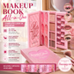 🎉 AMAZING 50% OFF! 💄 Makeup Palette Book – 5 Looks in 1, Zero Clutter ✨
