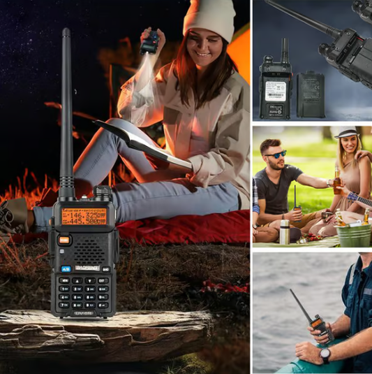 📻 BUY 3 GET 1 FREE! 📡 UV-5R Ham Radio – Long Range, Dual Band & Rugged for Outdoor/Prepping Adventures 🏕️