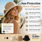 👒 50% OFF NOW! 🎀 Women's Bowknot Wide Brim Sun Hat – Foldable, Breathable & 360° Protection – Compact Travel Companion ☀️