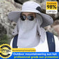 ⛰️ 50% OFF NOW! ☀️ Outdoor Mountaineering Sun Hat – UPF 50+, Neck Flap & Ventilation – Perfect for Hiking & Trekking 🧢