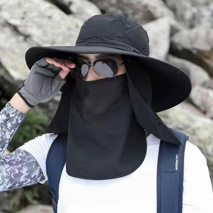 ⛰️ 50% OFF NOW! ☀️ Outdoor Mountaineering Sun Hat – UPF 50+, Neck Flap & Ventilation – Perfect for Hiking & Trekking 🧢