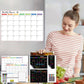 📅 50% OFF NOW! ✨ Magnetic Erasable Calendar Set – Dry-Erase Whiteboard, Bright Markers & Perfect for Family Organization 🧲