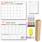 📅 50% OFF NOW! ✨ Magnetic Erasable Calendar Set – Dry-Erase Whiteboard, Bright Markers & Perfect for Family Organization 🧲
