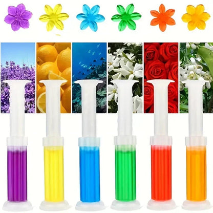 🌸 Time-Limited 50% OFF ✨ Flower Aromatic Toilet Cleaner Gel — Triple Effect & Fresh Scent 🚽
