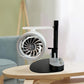 🌀 50% OFF NOW!⚡ Creative Turbo Desk Fan – Simulated Natural Breeze & Red Night Light – Stylish Cooling Gadget 🌬️