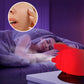 🌀 50% OFF NOW!⚡ Creative Turbo Desk Fan – Simulated Natural Breeze & Red Night Light – Stylish Cooling Gadget 🌬️