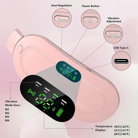 🎉 2026 Sale — Over 11,000 Sold! 💖⚡ Period pain stops here — wireless heating and vibration massage in one discreet belt. Fast relief, multiple heat levels, and no one has to know. 🌸