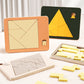 🧩 50% OFF NOW! ✨ Wooden Tangram Puzzle Board - 7 Colorful Geometric Shapes for Creative Pattern Sorting & Montessori Learning 🔺🔷