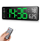 🎉 2026 Sale — Over 31,200 Sold! ⏰ 16" Giant Digital Wall Clock – Auto-Dim, Room Temp Readout ✨