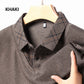 👔 60% OFF NOW! ✨ Men's Fake Two-Piece Lapel Shirt - Stylish Layered Look with Comfortable Fabric, Perfect for Casual or Office Wear 💼📦