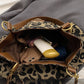 👜 50% OFF NOW! 🐆 Ladies Elegant Handbag – Large Capacity, Leopard Print & Versatile – Spacious Tote for Work, Commute & Daily Life ✨