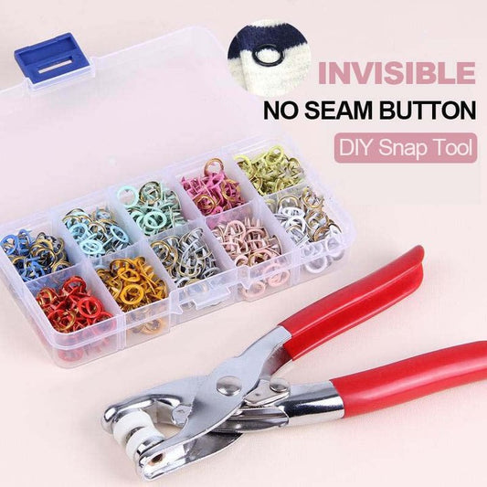 🎉 2026 Sale — Over 15,000 Sold! 💞 Snap Button DIY Kit – Customize Everything Cute 🌸