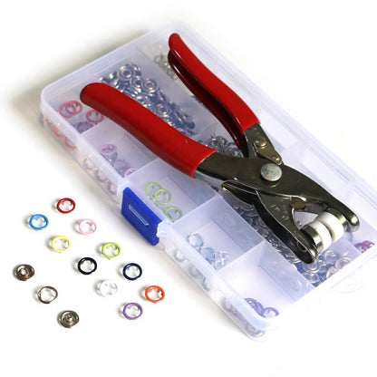 🛠️ 50% OFF NOW! ✨ Snap Button DIY Craft Kit - Create Custom Clothing/Accessories with Easy-to-Use Tools and Multi-Color Buttons 🧵🎨