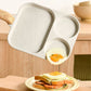 🍳 PROMO -50% ✨ 3-Compartment Non-Stick Pan — Cook 3 Foods at Once, No Mixing 🔥