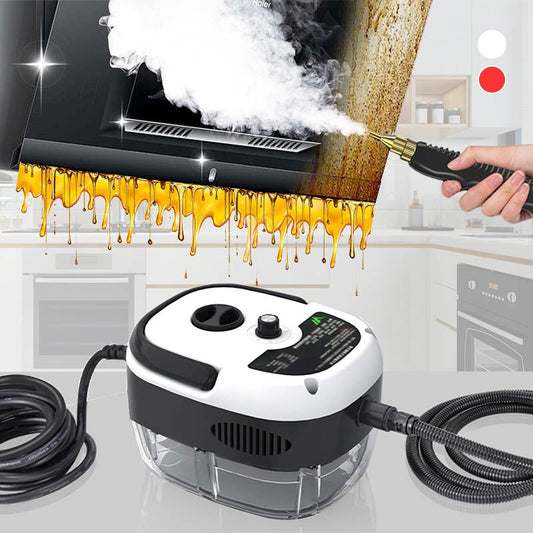 🔥 60% OFF! 💨 HANDHELD STEAM CLEANER - Deep Cleaning & Sanitizing, Multi-Surface Use with Attachments, Eco-Friendly and Chemical-Free 🌿🧼