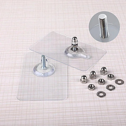 🛠️ BUY 2 GET 1 FREE! 🔩 Shock & Screw-Free Self-Adhesive Hooks (10 PCS) – Strong Hold, No Wall Damage & Holds Up to 2kg Each 🧱