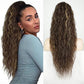 💇‍♀️ 60% OFF NOW! ✨ Curly Wavy Hair Extension with Ponytail – Frizz Control, Natural Look & Clip-In Design 💜