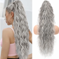 💇‍♀️ 60% OFF NOW! ✨ Curly Wavy Hair Extension with Ponytail – Frizz Control, Natural Look & Clip-In Design 💜