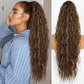 💇‍♀️ 60% OFF NOW! ✨ Curly Wavy Hair Extension with Ponytail – Frizz Control, Natural Look & Clip-In Design 💜