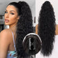 💇‍♀️ 60% OFF NOW! ✨ Curly Wavy Hair Extension with Ponytail – Frizz Control, Natural Look & Clip-In Design 💜