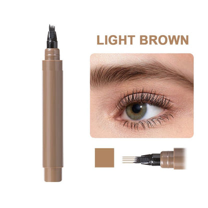 ✏️ BUY 1 GET 1 FREE! 🎉 Waterproof Eyebrow & Beard Pen – 4-in-1 Tips, Long-Lasting & Precise 🖌️📦