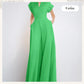 👗 50% OFF NOW! ✨ Women's V-Neck Short Sleeve Wide-Leg Jumpsuit – Flowy & Elegant – Pockets & Solid Color 🌿