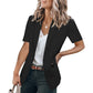 🧥 50% OFF NOW! 💼 Women's Short Sleeve Blazer – Lightweight & Modern – Versatile & Comfortable 🌸