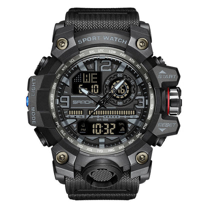 ⌚ 60% OFF NOW! 💦 Men's Multifunctional Waterproof Luminous Watch – 50M, Shockproof & Night Vision 🌃