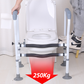 🔥HOT SALE 50% OFF! 🚽🛡️ Getting up and down shouldn't be a struggle — these toilet safety rails give seniors the support they need. Tool-free installation, anti-slip suction cups, and built-in paper holder. 🏠