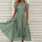 🎉 2026 Sale — Over 31,000 Sold! 💞 Elegant Round Neck Dress – Grace in Every Step 🌸