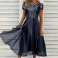 🎉 2026 Sale — Over 31,000 Sold! 💞 Elegant Round Neck Dress – Grace in Every Step 🌸