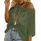 👚50% OFF NOW! ✨ Women's Mesh Knit Top – Cloud-Soft, Seductive Details & Perfect Cover-Up