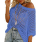 👚50% OFF NOW! ✨ Women's Mesh Knit Top – Cloud-Soft, Seductive Details & Perfect Cover-Up