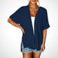 👚 50% OFF NOW! ☀️ Flowy Short Sleeve Cardigan – Lightweight, Breathable & Effortlessly Chic – Summer Essential 🌿