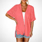 👚 50% OFF NOW! ☀️ Flowy Short Sleeve Cardigan – Lightweight, Breathable & Effortlessly Chic – Summer Essential 🌿