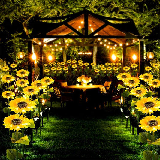 🌻 50% OFF NOW! ☀️ Sunflower Solar Lights – Waterproof Garden Decor & Forever Glow 💡