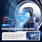 🌬️ 50% OFF NOW!🔋 Portable Adjustable Cooling Waist Fan – 150 Speeds & 10,000mAh Power Bank – Hands-Free Relief 🏔️