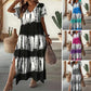 🎉  50% OFF! 👗 Gradient V-Neck Dress – Watercolor Summer Dream 💖