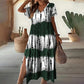 🎉  50% OFF! 👗 Gradient V-Neck Dress – Watercolor Summer Dream 💖