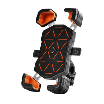 🚴‍♂️ LAST DAY 50% OFF! ✨ Universal Bike Phone Holder - 360° Rotation with Shockproof Silicone Grip for Secure Cycling & Outdoor Navigation 📱🔒