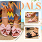 🎀 50% OFF NOW! 👡 Soft Sole Outwear Casual Flat Beach Sandals – Bow Detail & Ultra-Comfort ☀️
