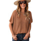 🌸 50% OFF NOW! 👕 Women's Loose Short Sleeve Knit Top – Soft, Breathable & Versatile for Daily Casual ✨