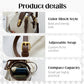 👜 50% OFF NOW! 🎨 Color-Blocked Bag – Stylish, Metal Hardware & Multi-Way – Hand-Carry or Crossbody ✨