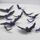 🦇 Spooky 3D Bat LEDs – 50% OFF! 👻 Flex-Wing Flight, Purple Glow ✨