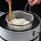 🎉 2026 Sale — Over 36,000 Sold! 💞 Handheld Steel Sieve – No Rust, No Splatter 🍲