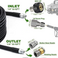 💦 60% OFF INSTANT! 🚿 5800PSI Sewer Jetter Kit - Unclogs Drains/Pipes with Rotating Nozzle, Fits Most Pressure Washers 🔧📦